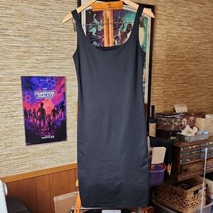 Elegant Black Sleeveless Dress